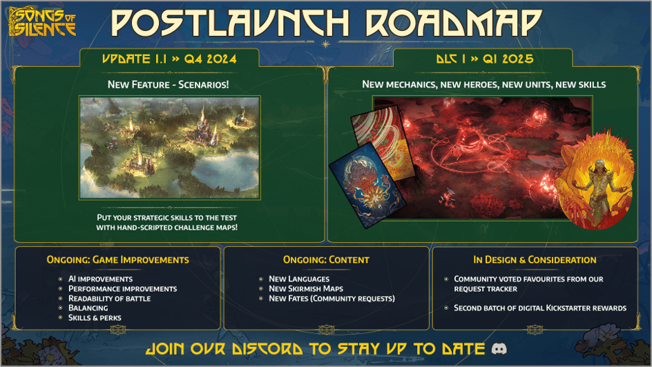 Songs of Silence: Roadmap nach Spielversion 1.0