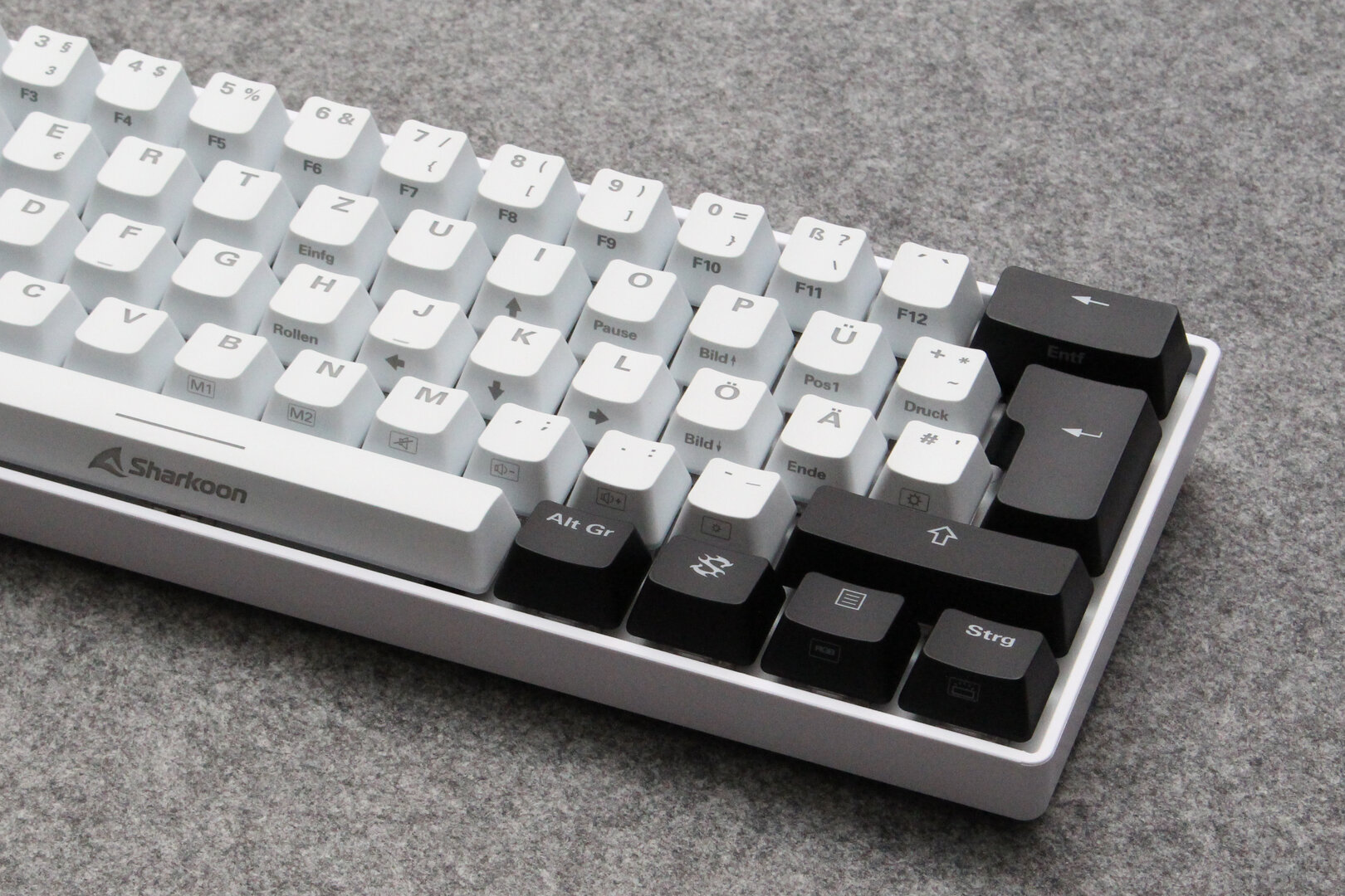 SHARKOON TASTIERA GAMING MECCANICA SGK50 S4 SWITCH KAILH RED, LAYOUT ITA, NERO