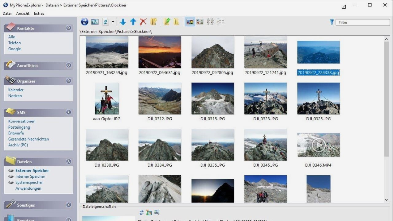 Synchronisationsprogramm: MyPhoneExplorer 2.2 verbessert Austausch mit Thunderbird
