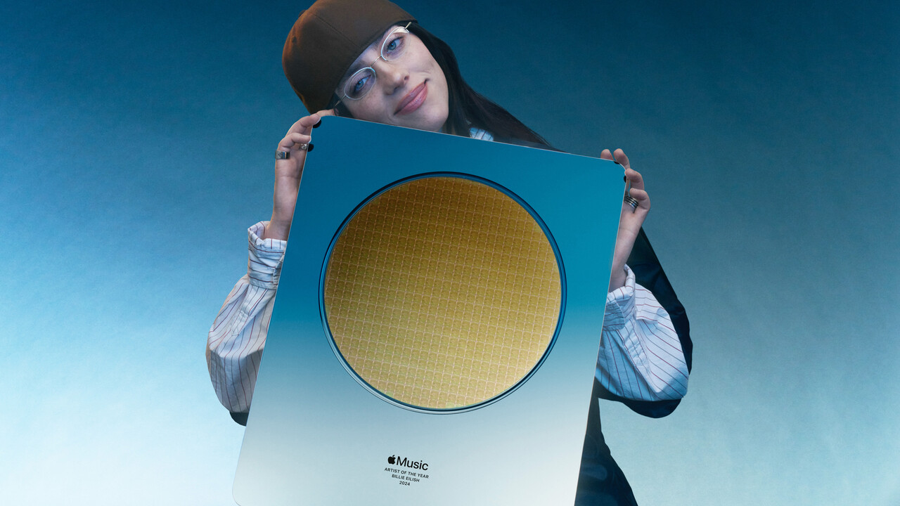 Music Artist of the Year 2024: Apple macht Wafer mit eigenen Chips zum Award