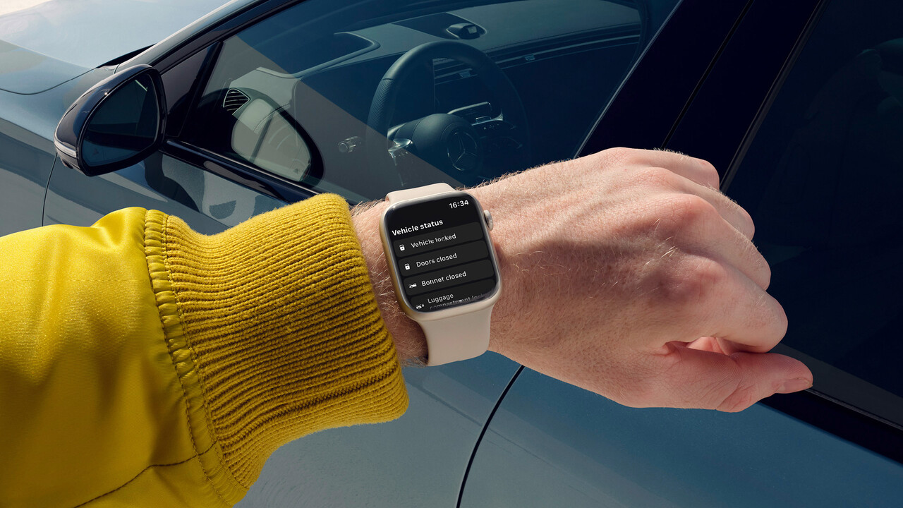 Mercedes-Benz: Neue App für die Apple Watch führt grundlegende Features ein