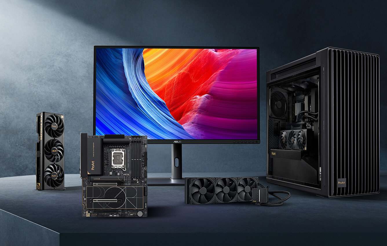 PC-Komponenten aus der Serie Asus ProArt
