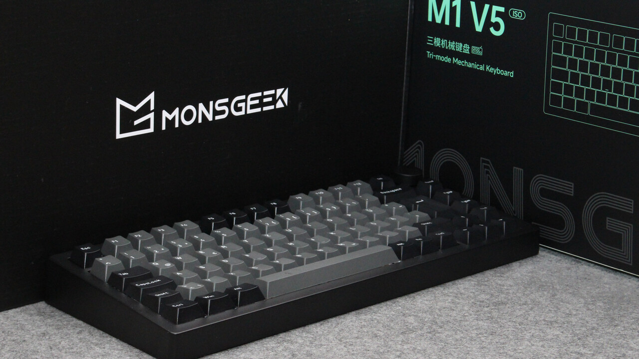 Monsgeek M1 V5 im Test: Metall ist Trumpf