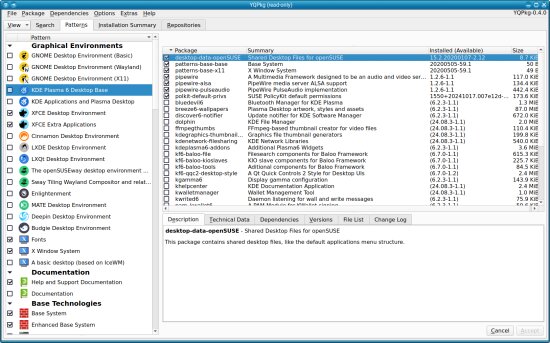 QT YQPkg Basic Package Manager