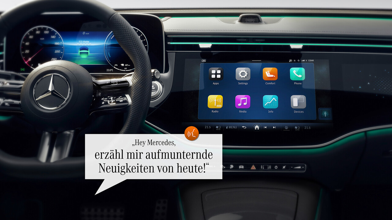Für alle MBUX-Generationen: ChatGPT beantwortet bei Mercedes wissensbasierte Fragen