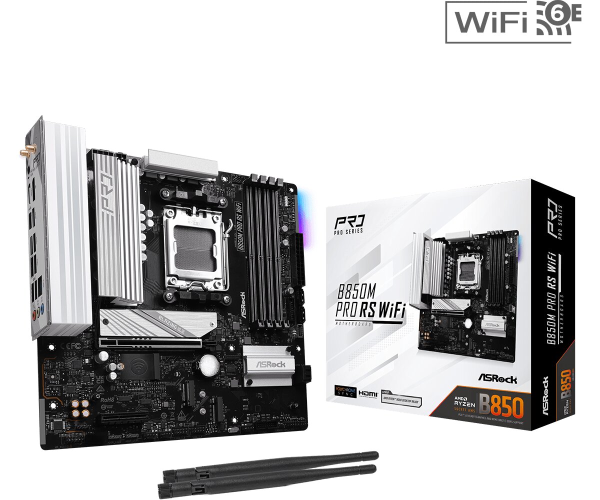ASRock B850M Pro RS WiFi