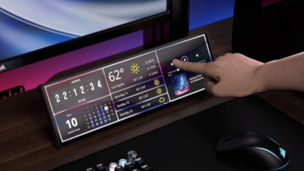 Corsair Xeneon Edge: Sekundär-Display auf 14,5 Zoll bietet Infos und Apps