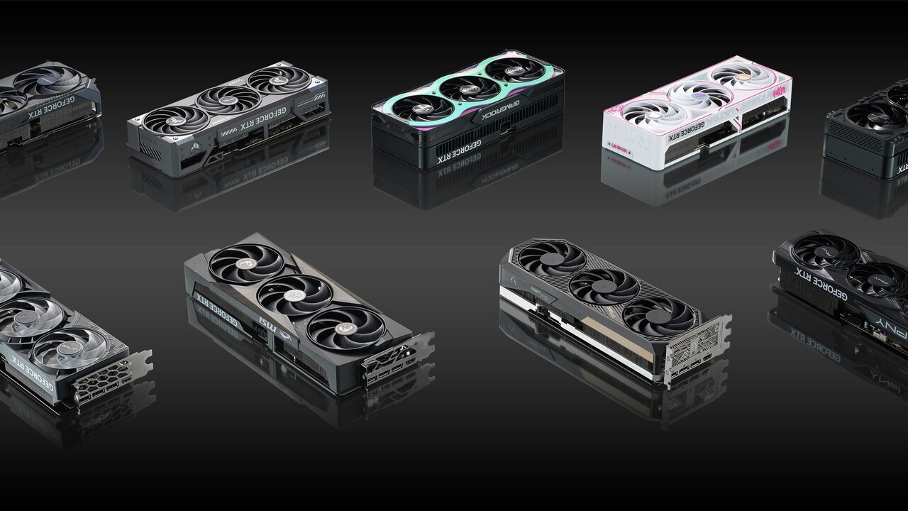 GeForce RTX 5090, 5080, 5070 (Ti): Custom-Designs von Asus über MSI bis Zotac im Überblick