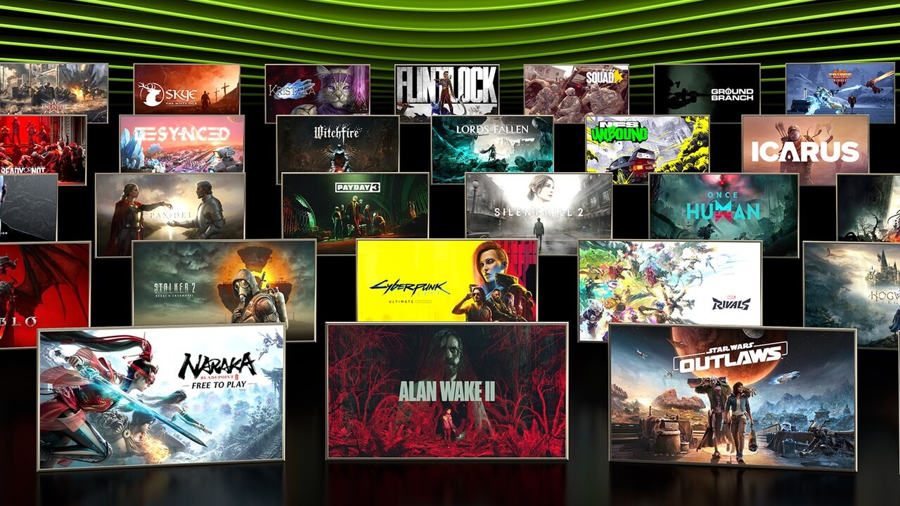 Nvidia DLSS 4: Diese 75 Spiele erhalten Multi Frame Generation