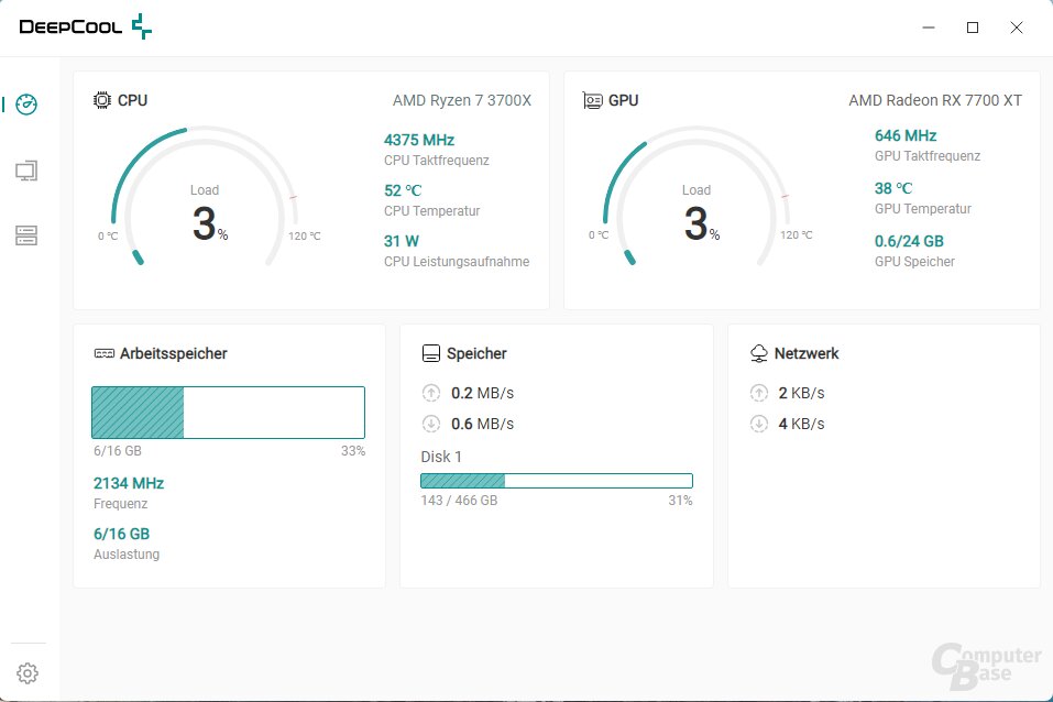 DeepCool CH170 Digital im Test: Display bietet kaum Einstelloptionen