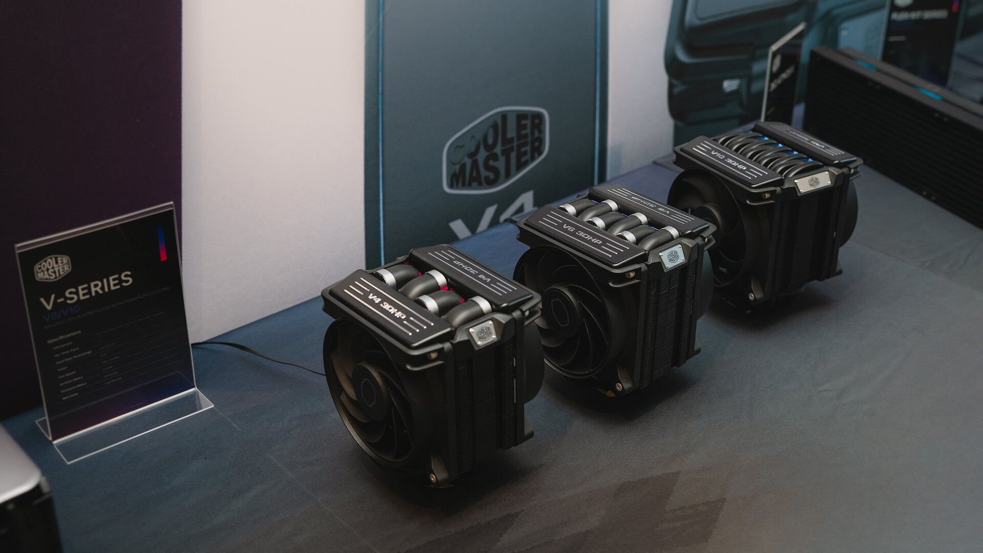 Cooler Master V-Series: V4, V6 und V10 3DHP