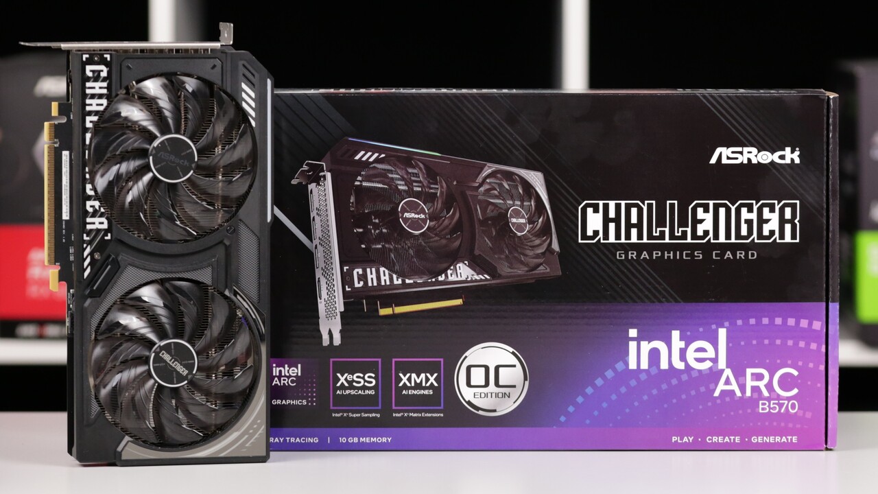 Intel Arc B570 10 GB im Test: Das leistet die neue Einstiegs-Battlemage-Grafikkarte