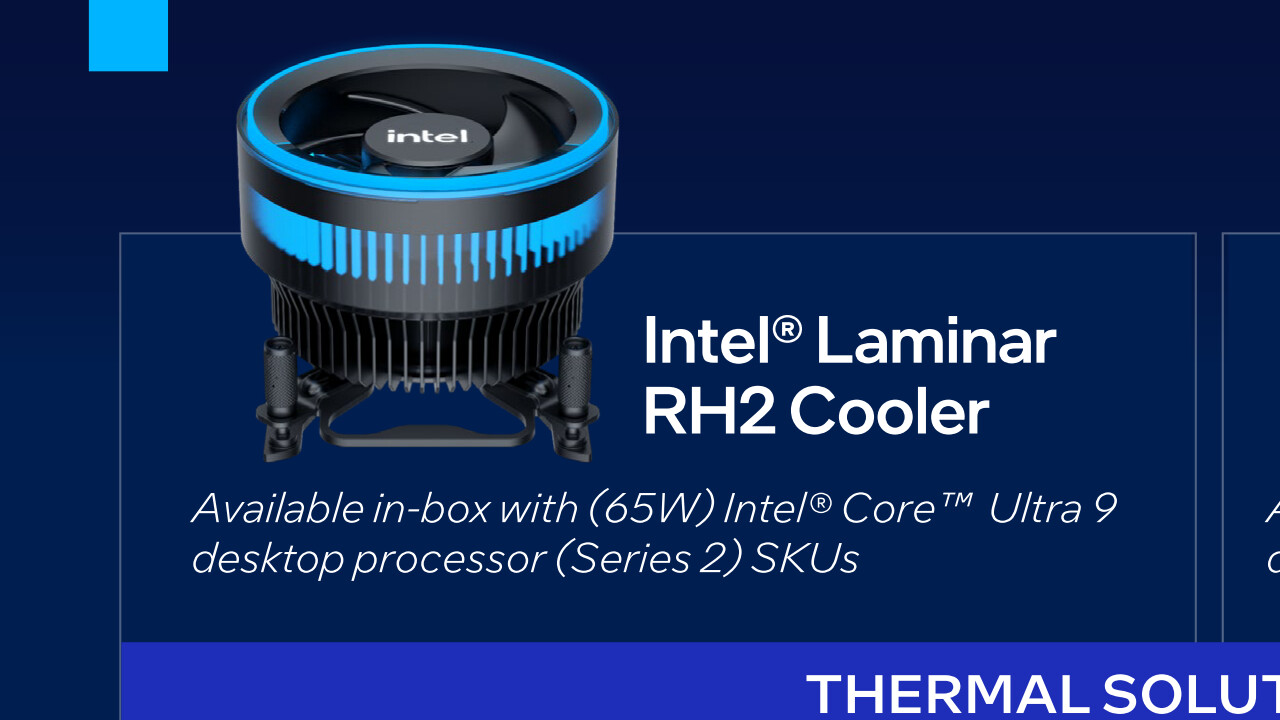 Neue Boxed-Kühler: Intels Laminar-Cooler gehen mit Arrow Lake in Generation 2