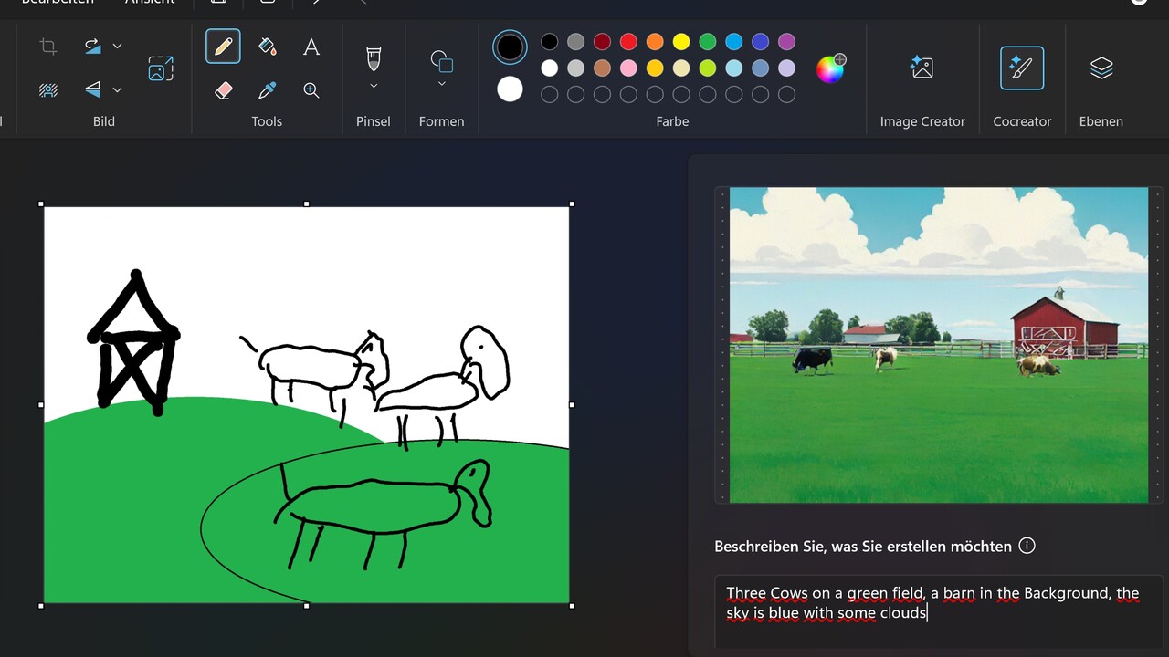 Generatives Löschen, Cocreator und mehr: Die KI-Bildbearbeitung in Windows 11 ist eine Baustelle