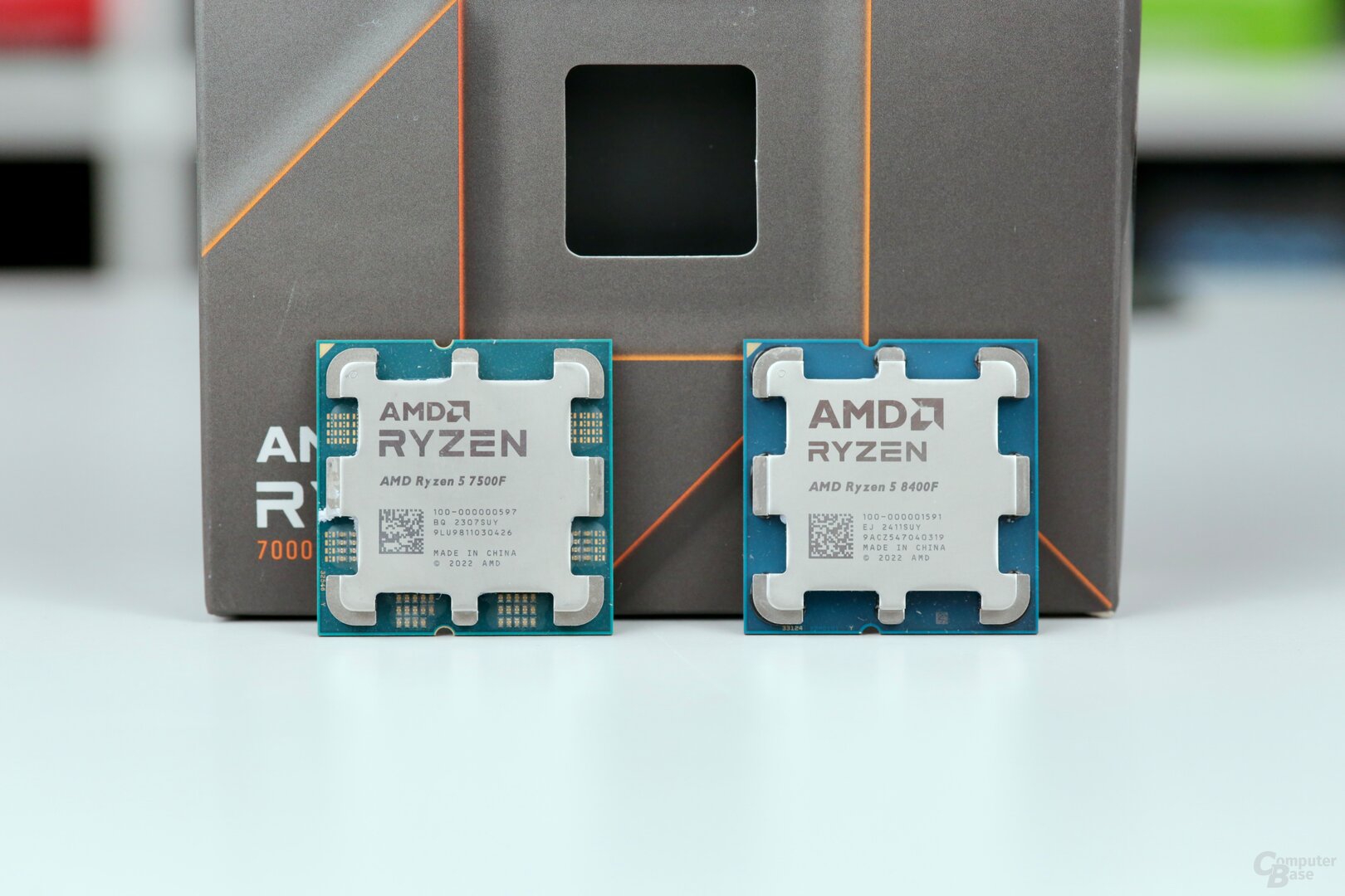 AMD Ryzen 5 8400F und AMD Ryzen 5 7500F