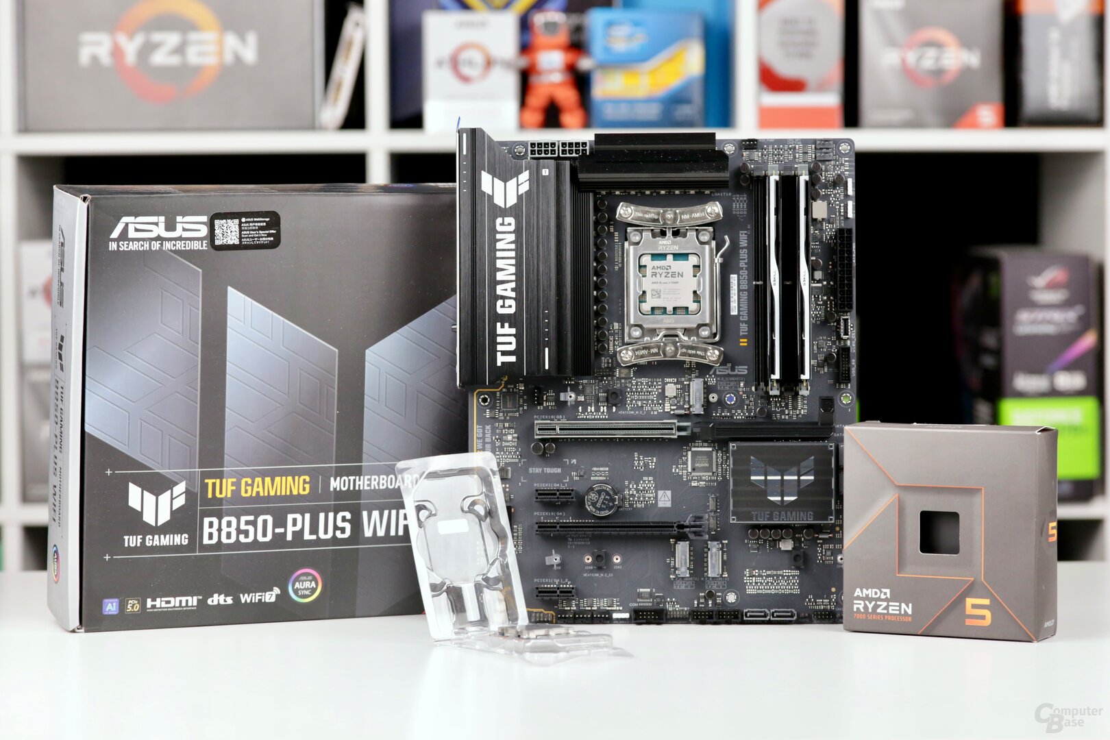 Asus Tuf Gaming B850-Plus Wifi nebst AMD Ryzen 5 8400F und 7500F