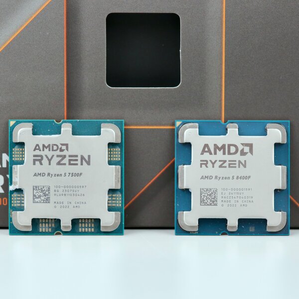 Günstige AMD-Ryzen-CPUs für AM5: 8400F vs. 7500F im Test