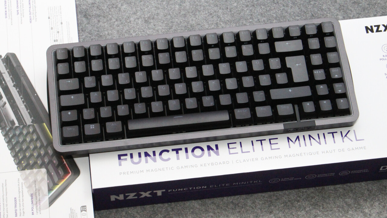 NZXT Function Elite MiniTKL im Test: Tolle Gaming-Tastatur für Spieler, die nicht mehr wollen