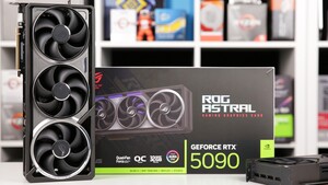 ROG GeForce RTX 5090 Astral im Test: Das 3-kg-Custom-Design mit 4 Lüftern