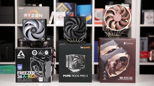 CPU-Kühler im Test: Arctic, be quiet! und Noctua von 35 bis 150 Euro im Vergleich