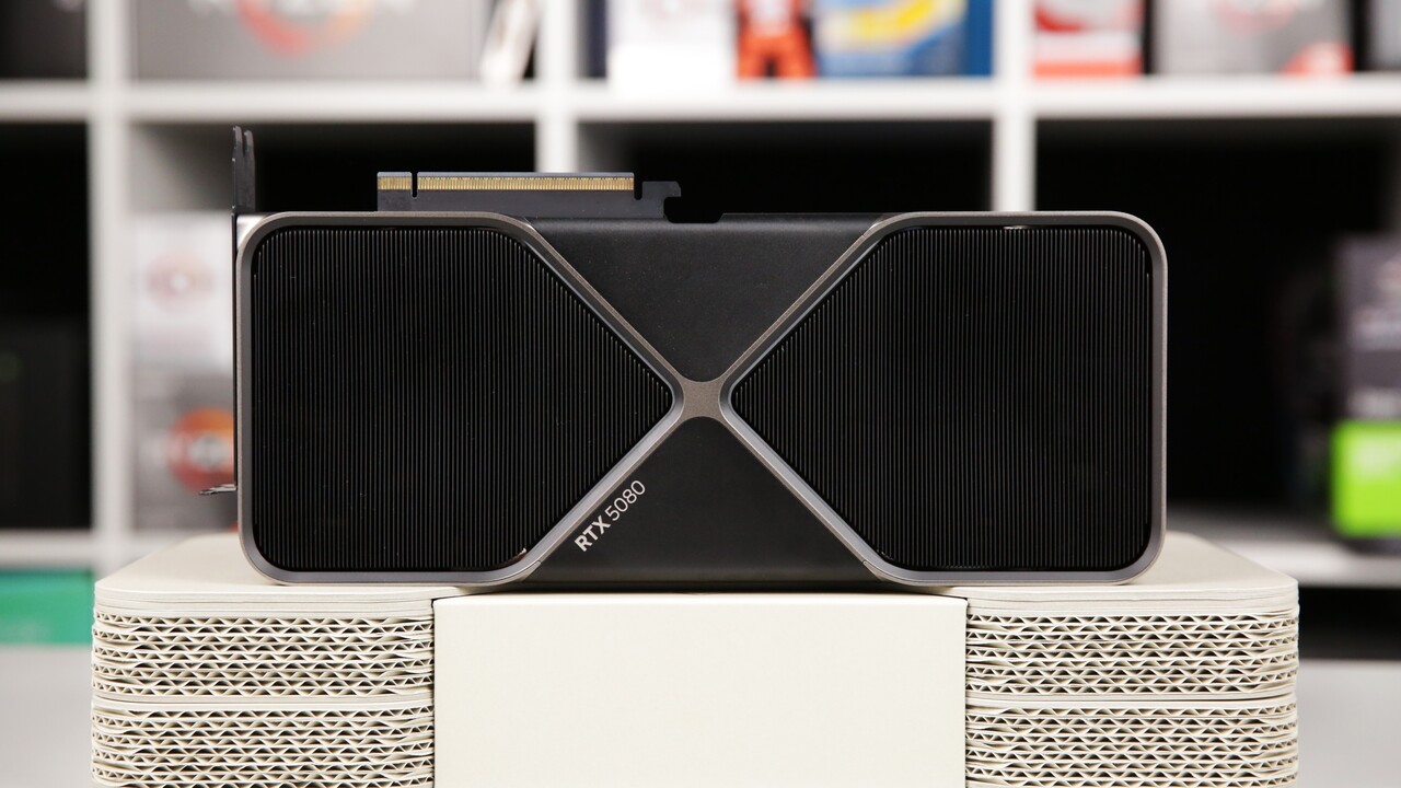 Nvidia GeForce RTX 5080 OC: Mit 3,2 GHz lässt sich der Leistungssprung verdoppeln