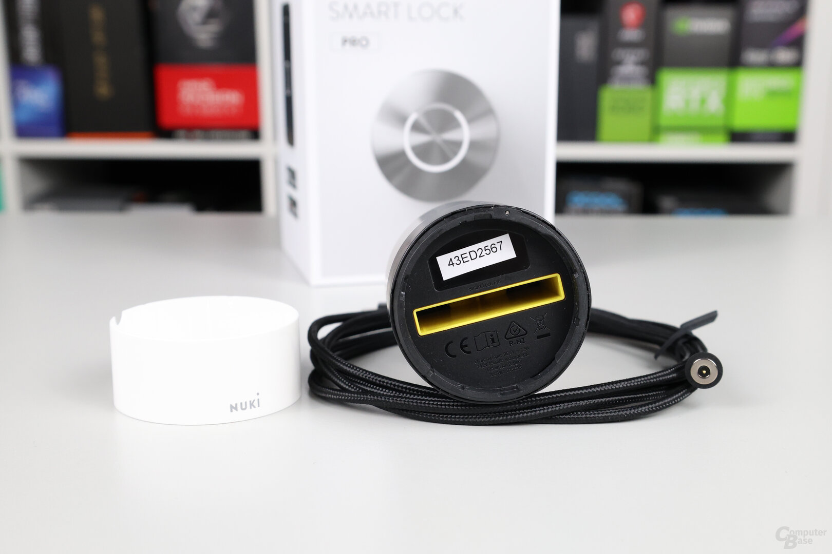 Nuki Smart Lock 5.0 Pro mit Schlüsselaufnahme