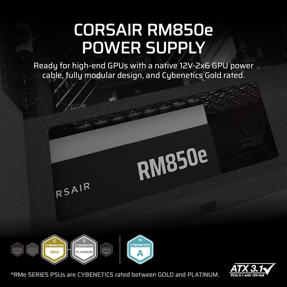 Die aktuelle Corsair RMe 2025 Serie