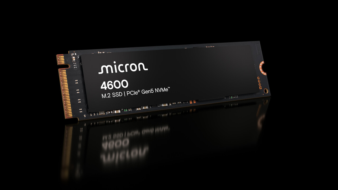 Micron 4600: OEMs erhalten SSD-Option mit 14,5 GB/s und G9-TLC-NAND