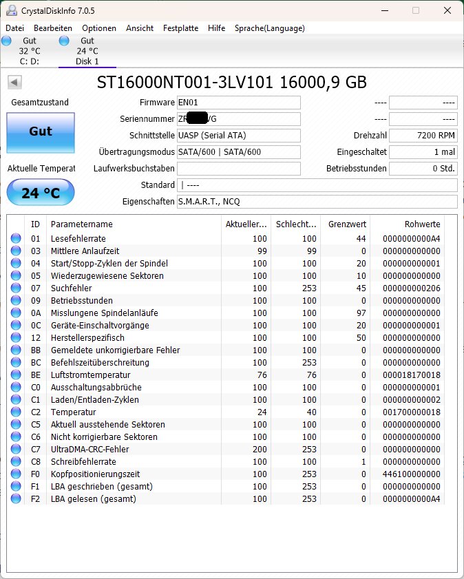 Seagate IronWolf Pro (wirklich neu)