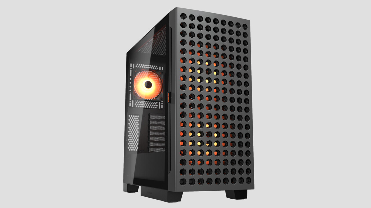 Cougar Airface Eco RGB: Cougar verspricht mehr Ökoeffizienz durch viele Löcher