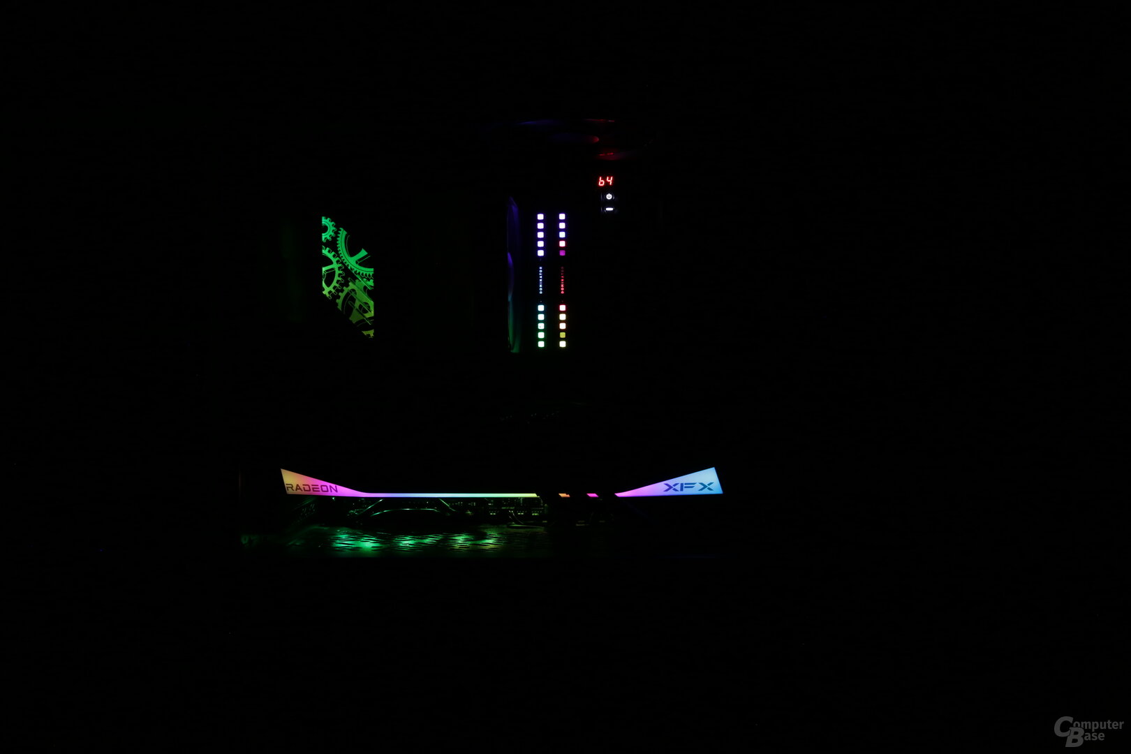 Die XFX Radeon RX 9070 XT Mercury OC im Fractal Design Meshify 2