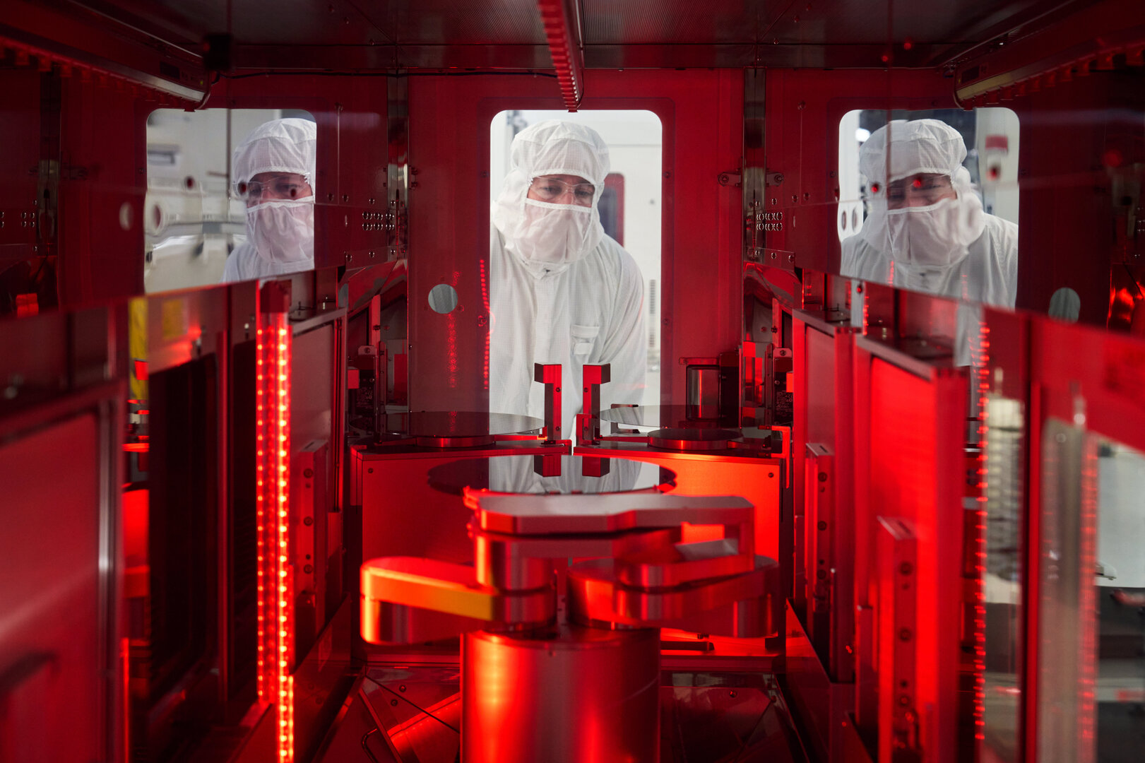 Wafer von Texas Instruments für Apple