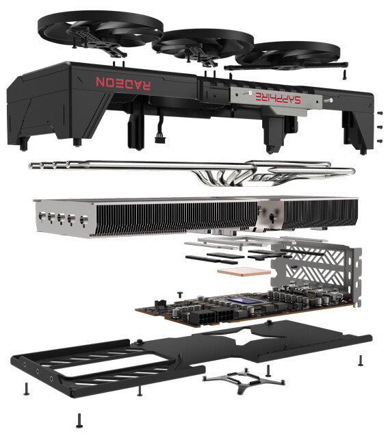 Kühler der RX 9070 XT Pulse