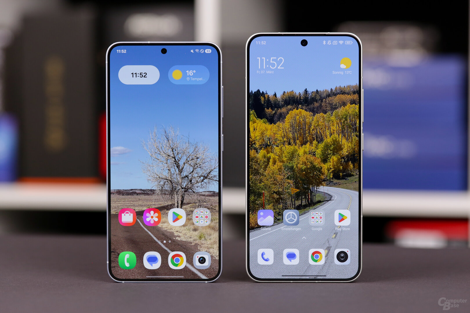 6,2 Zoll bei Samsung vs. 6,36 Zoll bei Xiaomi
