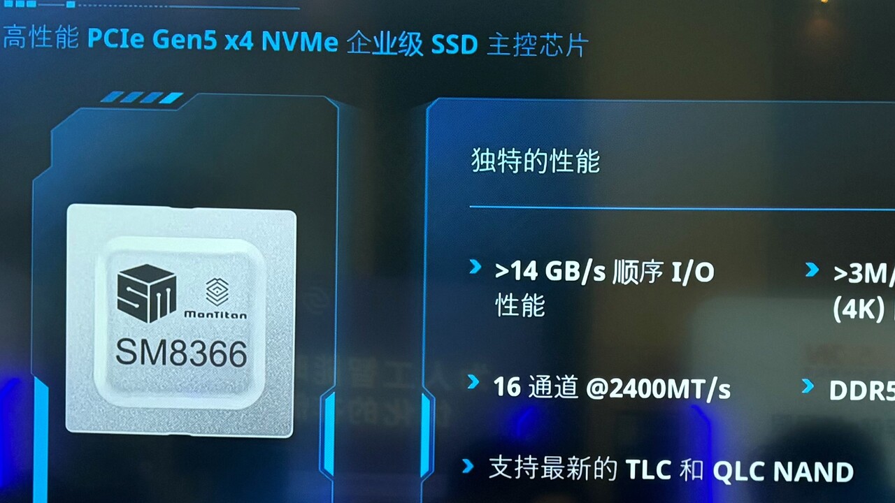 Silicon Motion MonTitan: eSSD-Referenz-Design mit PCIe 5.0 und 128 TB startet