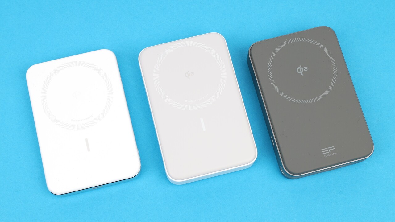 Qi2-Powerbanks im Test: Neuling EcoFlow greift Anker mit Leistung und Extras an