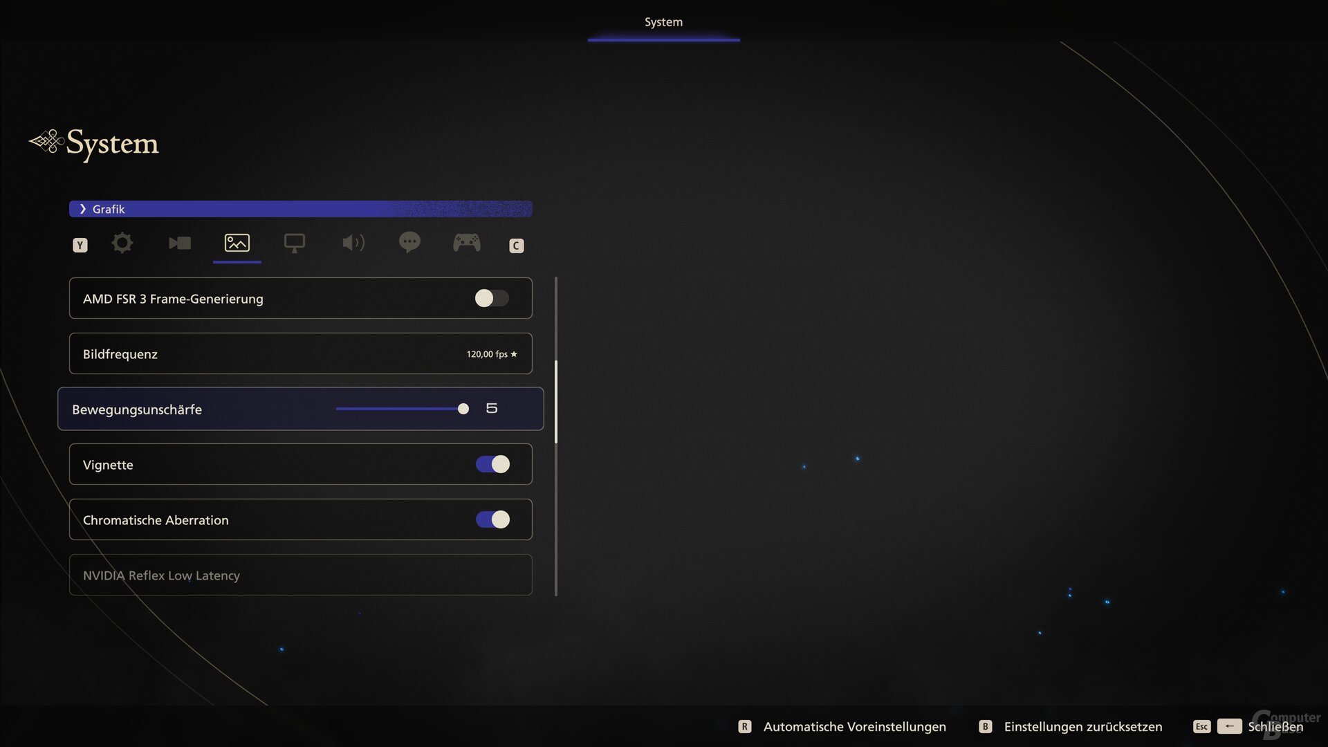 Final Fantasy 16 – Einstellungen 2