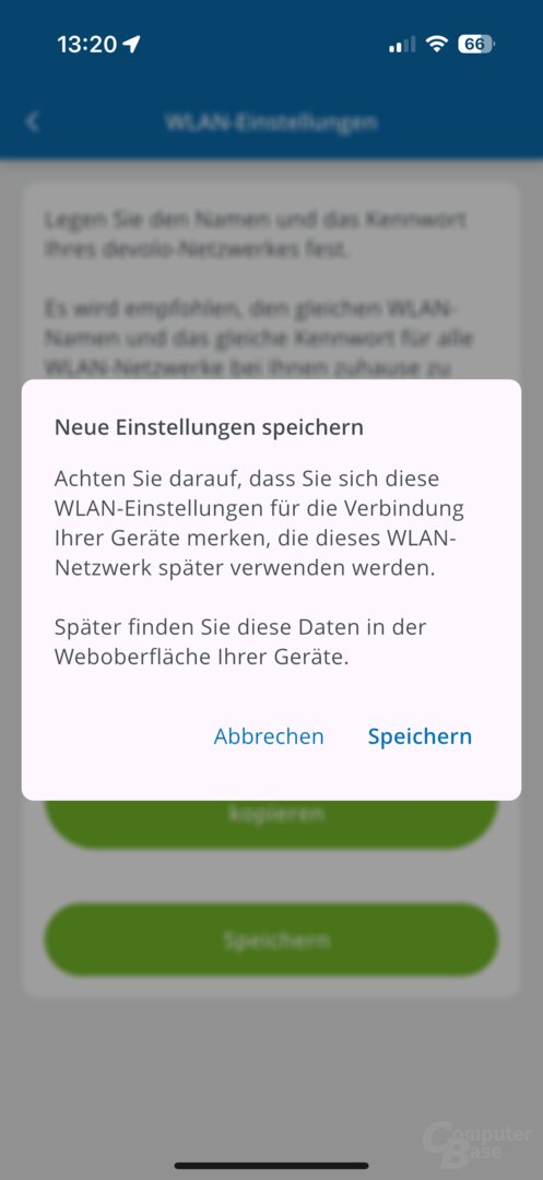 Einrichtung des Devolo WiFi 6 Router 3600 5G LTE in der App