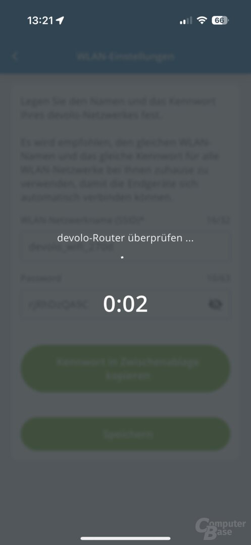 Einrichtung des Devolo WiFi 6 Router 3600 5G LTE in der App