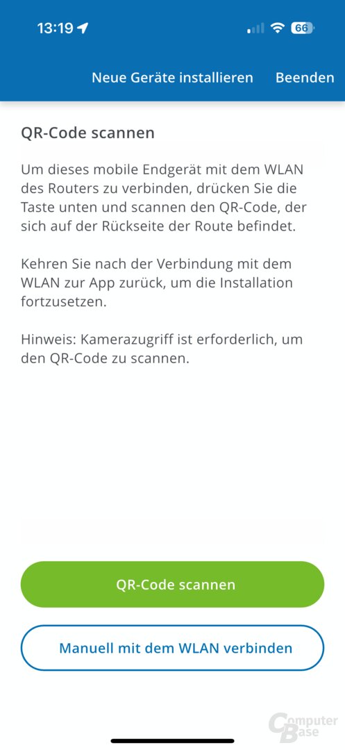 Einrichtung des Devolo WiFi 6 Router 3600 5G LTE in der App