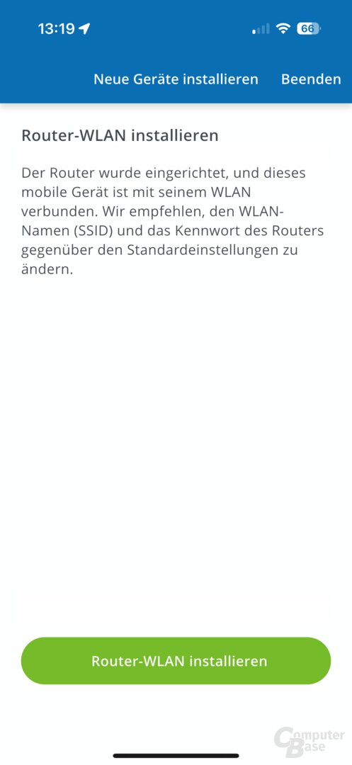 Einrichtung des Devolo WiFi 6 Router 3600 5G LTE in der App