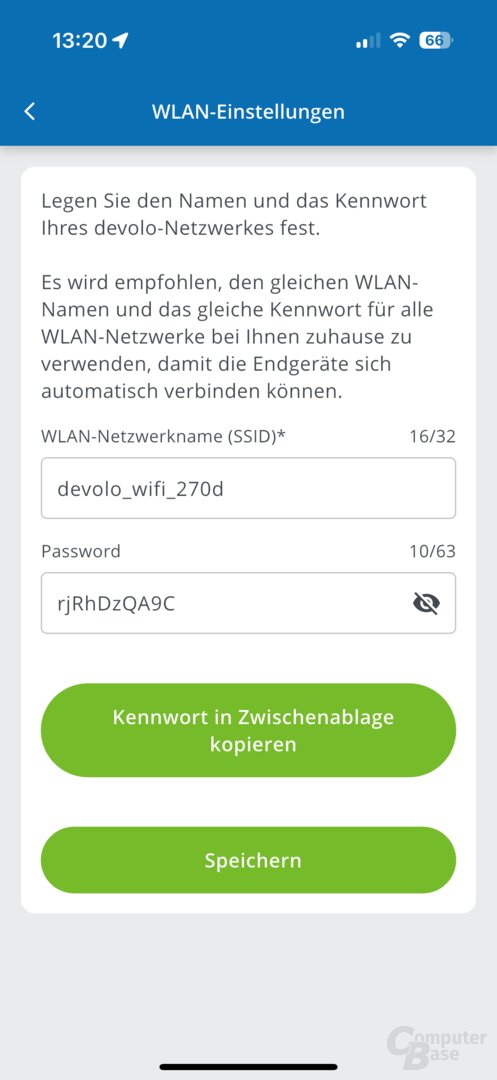 Einrichtung des Devolo WiFi 6 Router 3600 5G LTE in der App