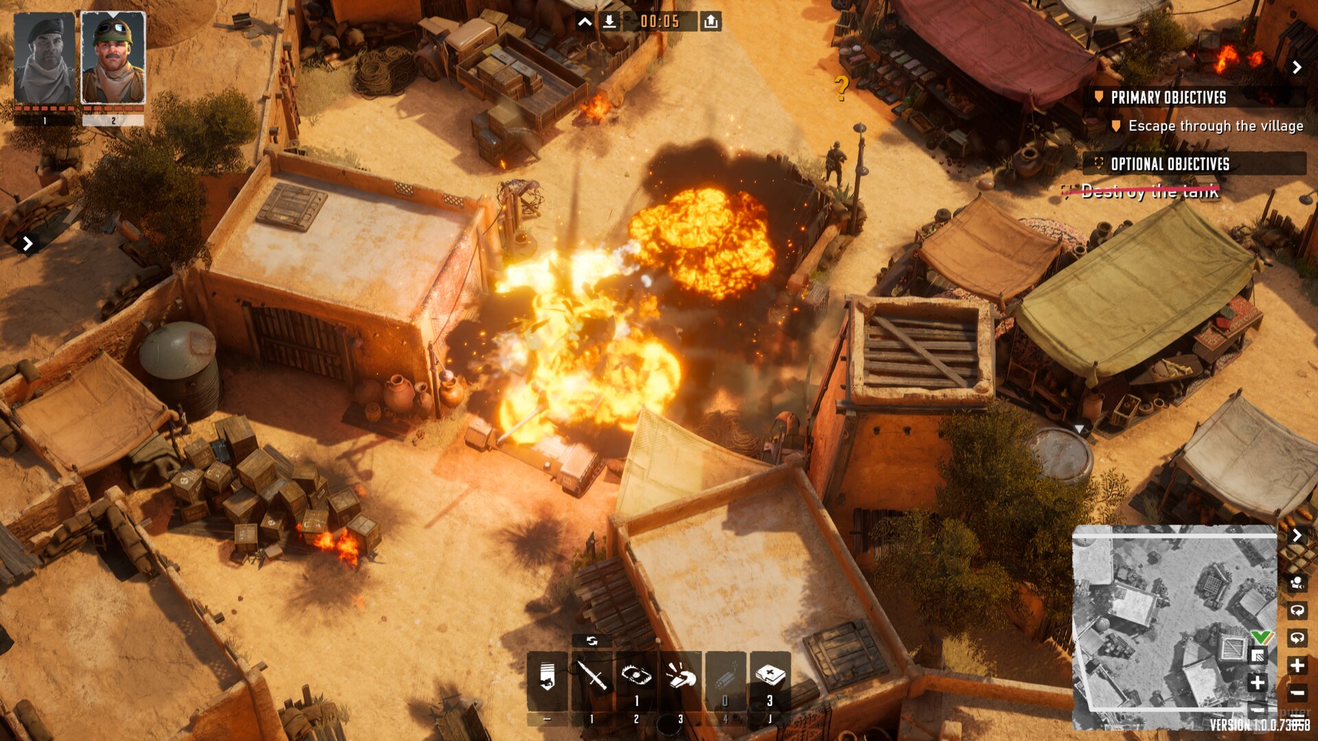 Commandos: Origins im Benchmark-Test