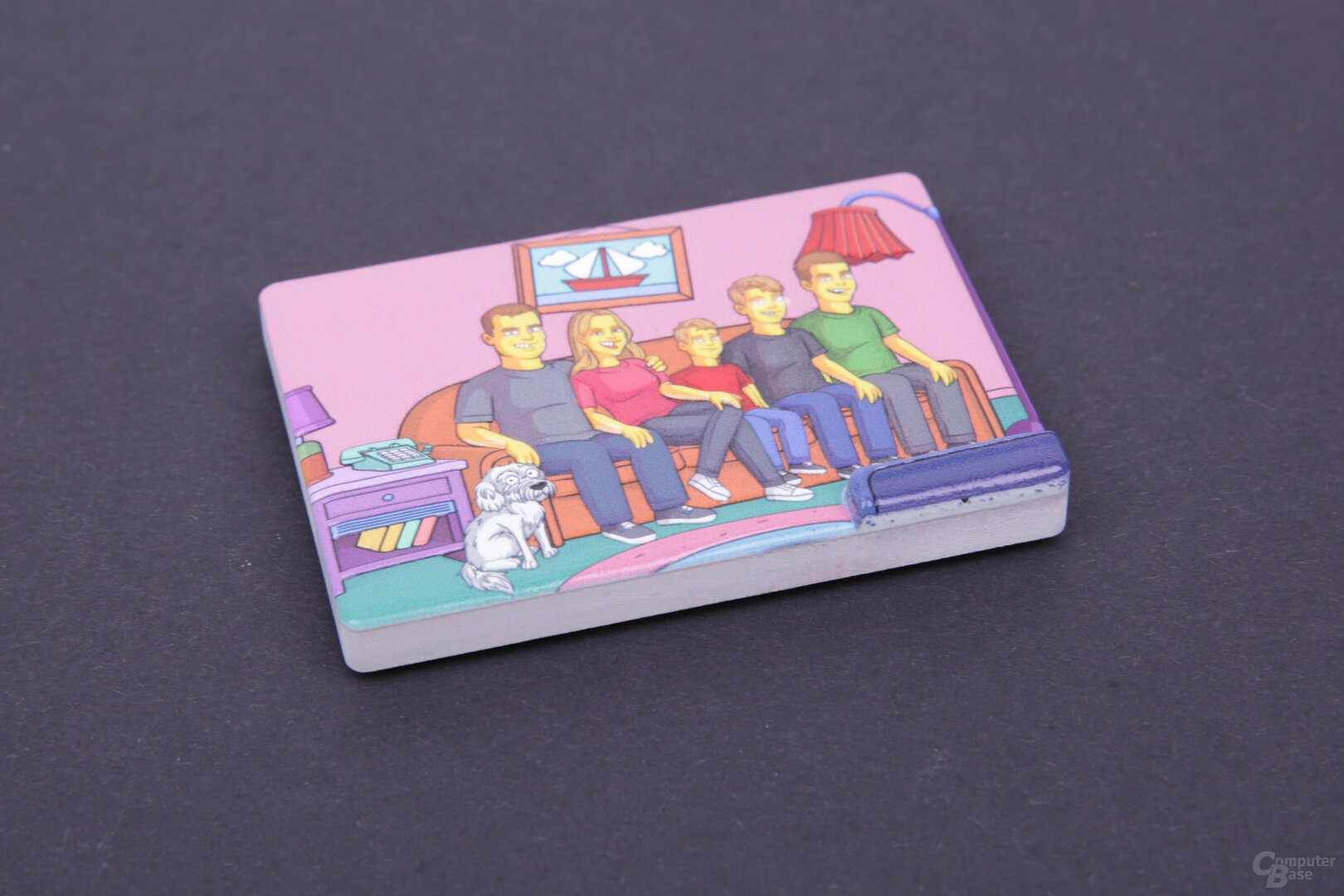 Bedruckt mit dem eufyMake E1: Magnet mit leichter 3D-Struktur