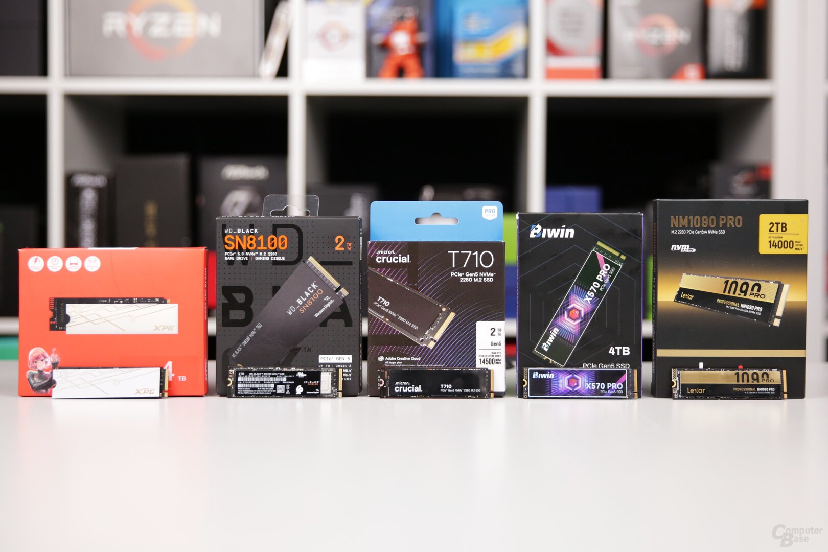 Fünf SSDs mit SM2508-Controller im Test