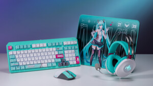 Hatsune Miku Edition: Asus kooperiert mit virtueller Sängerin für neue Peripherie