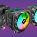 A40, A50 & A60: Sharkoons erste CPU-Kühler in zwei Farben in vier Serien