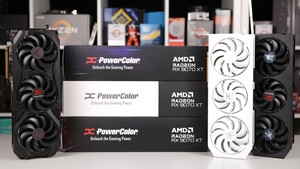 RX 9070 XT von PowerColor im Test: Red Devil und Hellhound gegen Asus, Sapphire und Co