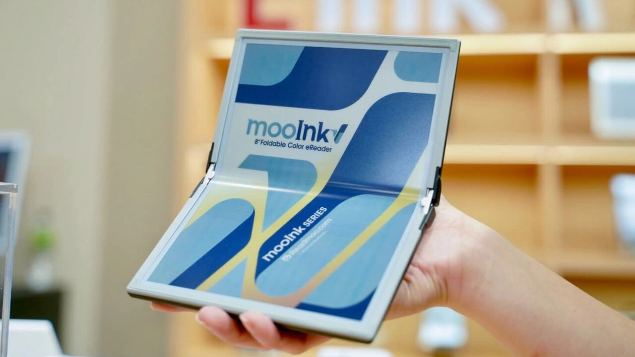 Readmoo MooInk V: Erster faltbarer E-Book-Reader arbeitet mit E-Ink Gallery 3