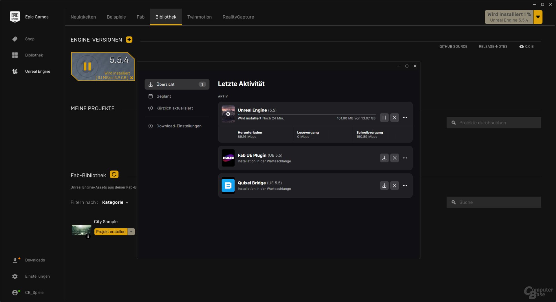 Die Unreal Engine 5 gibt es kostenlos im Epic Games Store